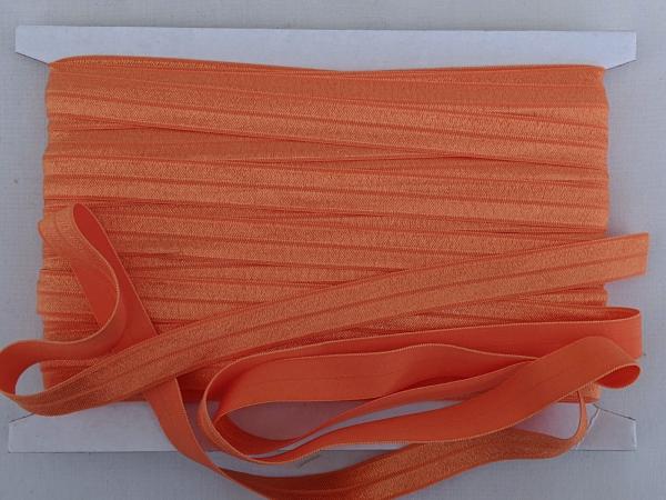 Elastisches Schrägband Polyamid Orange